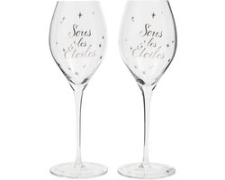 Rivièra Maison - set van 2 glazen - Sous Les Étoiles Bubble Glass
