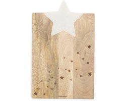 Riviera Maison Snijplank hout - Starry Sky Chopping Board - Naturel