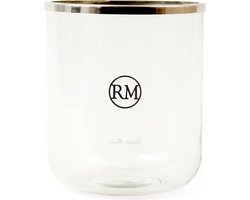 Riviera Maison Soho House Hurricane L - Glas - Transparant - 26.0x26.0x30.0 cm