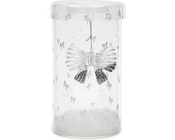 Riviera Maison Sparkling Bow Fillable Hurricane  - Transparent - 12.0 x 12.0