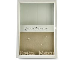 Rivièra Maison Special Memories Cabinet - Fotolijst - Wit
