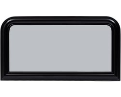 Riviera Maison Spiegel - Place Vendôme Mirror 80x150 - Zwart - Dennenhout