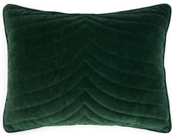 Riviera Maison Summer Velvet Pillow Cover - Green - 65.0 x 45.0