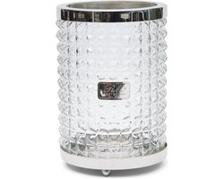 Riviera Maison Taylor Hurricane - Aluminium, Glas - Transparant - 20.0x20.0x30.0 cm