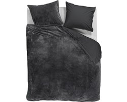 Riviera Maison Tendre dekbedovertrek - Lits-Jumeaux XL - 260x200/220 - Grijs