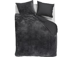 Riviera Maison Tendre dekbedovertrek - Tweepersoons - 200x200/220 - Grijs