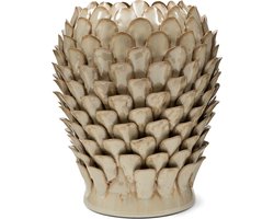 Riviera Maison Vaas Groen - Artichoke Bloemenvaas - Keramiek - (ØxH) 27.5x34