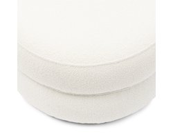 Rivièra Maison Voetenbank San Remo, Dia 70cm, Simply White