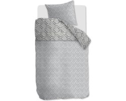 Riviera Maison Warmness dekbedovertrek - Eenpersoons - 140x200/220 - Gebroken wit