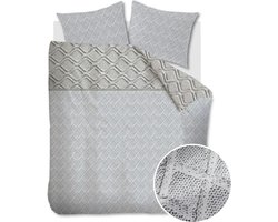 Riviera Maison Warmness dekbedovertrek - Lits-Jumeaux - 240x200/220 - Gebroken wit