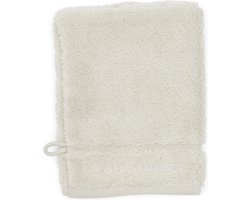 Riviera Maison washandje Katoen, geribbeld, badkamer - 1 stuk, badtextiel - RM Hotel Washcloth - Grijs - Katoen