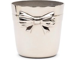 Riviera Maison Wijnkoeler - Pretty Bow Cooler - Zilver
