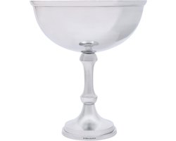 Riviera Maison Wijnkoeler Zilver - Saint-Barnabé Verhoogte Flessenhouder 12L - Aluminium (ØxH) 36x45