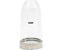 Riviera Maison Windlichten voor Binnen - RM Evansville Hurricane - Transparant - 1 Stuks