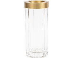 Riviera Maison Windlichten voor Binnen - RM Flariton Hurricane - Transparant - 1 Stuks