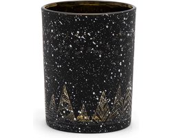 Riviera Maison Winter Glam Hurricane M - Black - 10.0 x 10.0