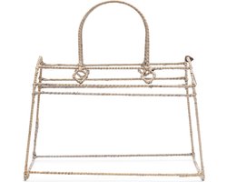 Riviera Maison Woonaccessoires Rotan Tas handgevlochten - Rosie Bag Landelijke decoratie voor op tafel