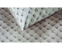 Rivièra Maison Woven Wool dekbedovertrek - Lits-Jumeaux XL - 260 x 200/220 cm - Naturel