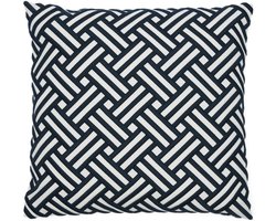 Riviera Maison Yacht Club Classic Pillow Cover - Blue / White - 50.0 x 50.0