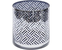 Riviera Maison Yacht Club Hurricane L blue silver - Silver - 24.5 x 24.5