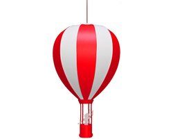 R&M Coudert Kinderlamp Hanglamp Luchtballon Rood 46cm hoog