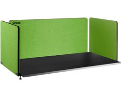 RM Store® - Bureau Verdeler - Bureau Privacy Paneel - Akoestisch Paneel - Privacy Paneel - Geluidsabsorberend - Ruis Vermindering - Blauw