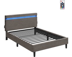 RMB803G71 Donkergrijs terrasmeubilairset - tuinset - loungeset - weerbestendig - duurzame constructie - comfortabele zit - 217,4 cm x 145,4 cm x 99,4 cm, 35,6 kg
