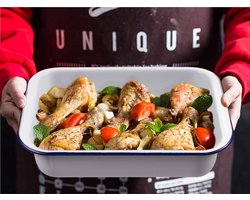 Roasting Tin Pie Dish Bakeware Oven Pans 36 x 24 x 7cm