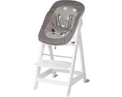 roba Baby 'Little Stars' Born Up Hoge Stoel 2 In 1 Set, Wit