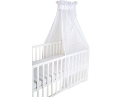 Roba Babybedhemel Veilig In Slaap 250 Cm Katoen Wit