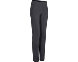 Robell Marie Dames Comfort Stretch Broek - Antraciet Maat 40