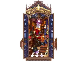 Robotime Book Nook Magic Fantasy Corner - Rolife Stories in Books Series - TGB14 - Boeken - Bouwpakket - Knutselen - Boekenkast