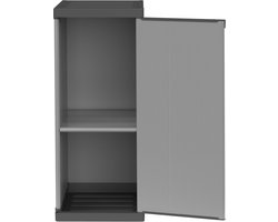 Robuuste Binnen- en Buitenkast met 1 Deur en Plank - Eenvoudige Montage