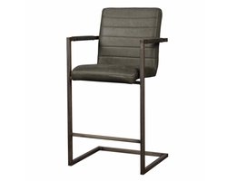 Rocca Barstoel - Bull anthracite