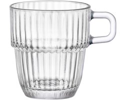 Rocco Bormioli - Barshine - Koffieglas - 12 stuks - 18,5 cl - Glazen - Theeglas