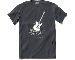 Rock and Roll It’s More Than Just Music | Muziek - Gitaar - Hobby - T-Shirt - Unisex - Mouse Grey - Maat XL