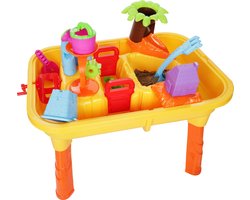Rockerz Watertafel - Zandtafel - Speeltafel - Water speelgoed - Buitenspeelgoed - 25 delig - inclusief accessoires - Stimuleert hand-oog-coördinatie - Eenvoudig te monteren - Urenlang speelplezier gegarandeerd