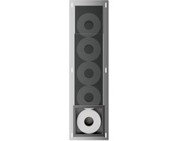 Rocko reserverolhouder inbouw gunmetal