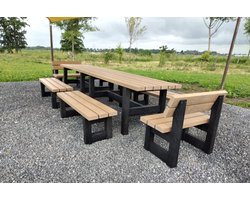 Rockwood® Tuinset Community - Zwaar Kunststof - Sand Beige 3.60m