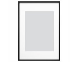 RÖDALM Zwarte Fotolijst 70x100 cm - Stijlvolle Wanddecoratie