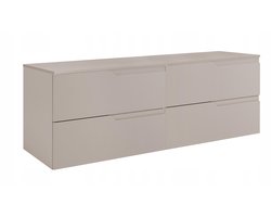 RODAN - Badkamerkast MODERN 160cm met Aanrechtblad kleur: Kasjmier - badkamermeubel - Kasjmier