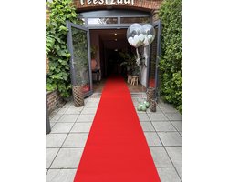 Rode Loper - Tapijt 100x2000 - Rood