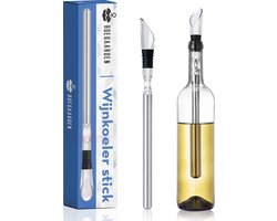 Roegaarden wijnkoeler staaf - Wijnkoelers - Wijnkoeler Staaf - Inclusief schenktuit - Inclusief stopper