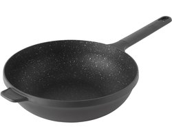 Roerbakpan 28 cm - Zwart - PFAS-vrij