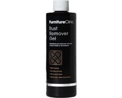 Roest verwijderaar voor metaal - 500 ml - Furniture Clinic - Rust Remover Gel - Snelwerkende roestverwijderaar - Niet-druipende roestverwijderaargel - Reinigt en verwijdert roest tot op het kale metaal - Voor binnen- en buitenoppervlakken.