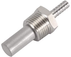 Roestvrij Diffusie Steen 1/2" MPT Zuurstof Steen Snelle Ontkoppeling 1/4'' Barb Inline Carbonation Beluchting Homebrew Steen