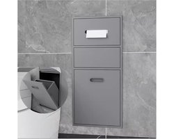 Roestvrij Stalen Badkamernis - Inbouwrek voor Douche en Keuken