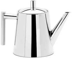 Roestvrij Stalen Theepot - 1500ml - met Verwijderbare Infuser - Zilver
