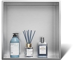 Roestvrij Stalen Wandnis voor Badkamer - Inbouw Douchenis 30x30x10 cm