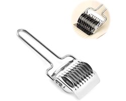 Roestvrijstalen deegsnijder voor handmatig pasta maken - Keukengereedschap voor perfecte spaghetti